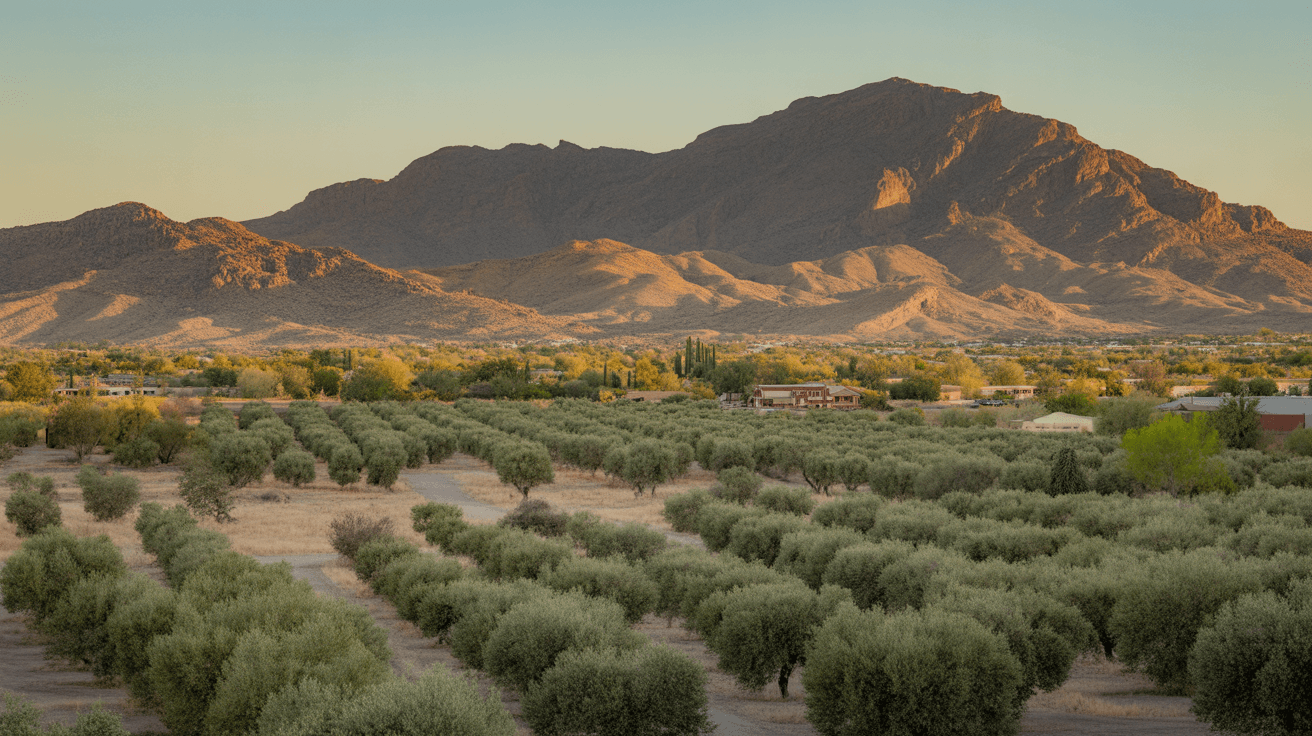 Queen Creek landscape