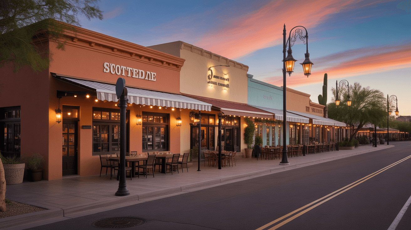 Old Town Scottsdale landscape